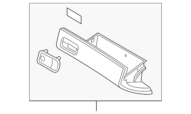84540-3F201LK Деталь GLOVE BOX DOOR