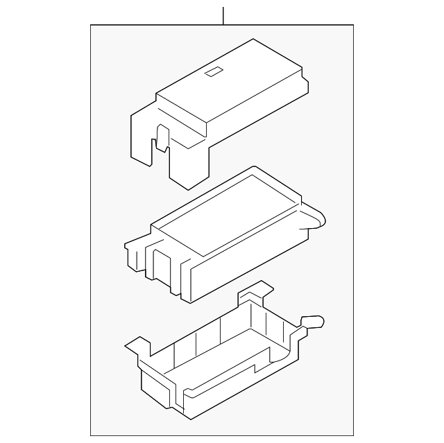 91161-3E080 Деталь FUSE & RELAY BOX