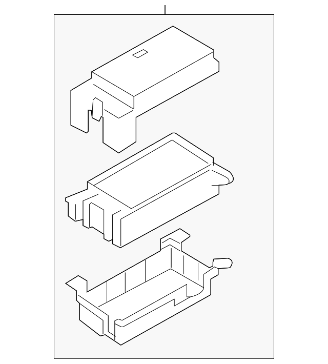 91161-3E730 Деталь FUSE BOX