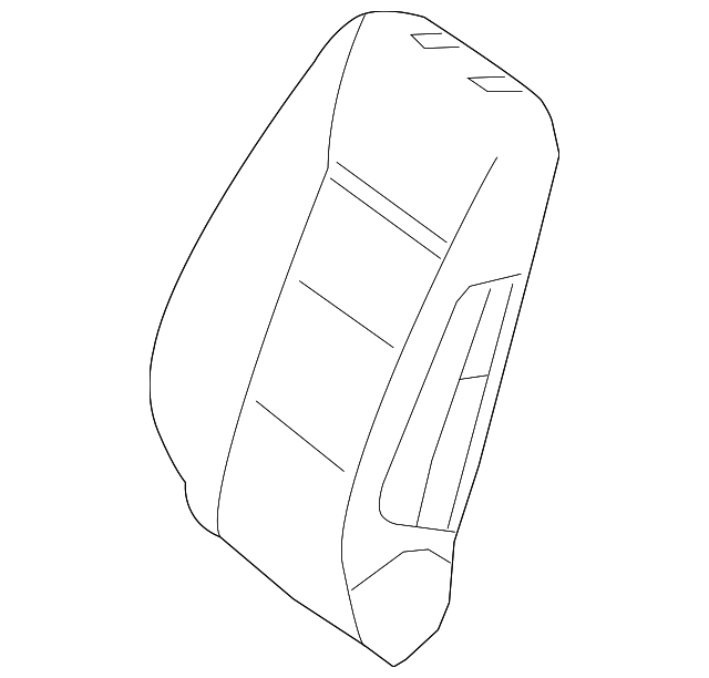 246-910-58-02-8M62 Деталь SEAT BACK COVER