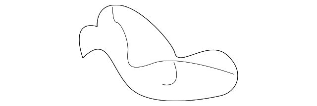 4B0-802-491 Деталь FILLER PLATE, LEFT