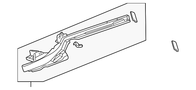 4B0-803-401-D Деталь SIDEMEMBER RAIL, LEFT