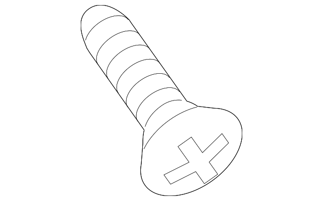 GEG1-69-126 Деталь LAMP SCREW, LEFT