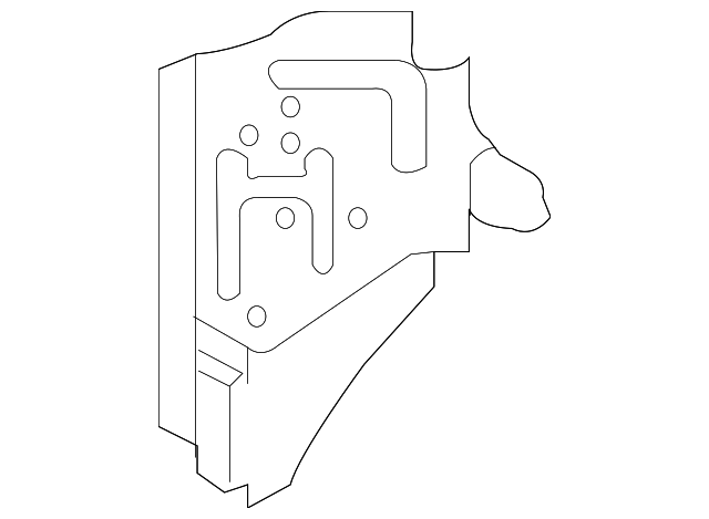 7255182Z00 Деталь BRACKET, RIGHT