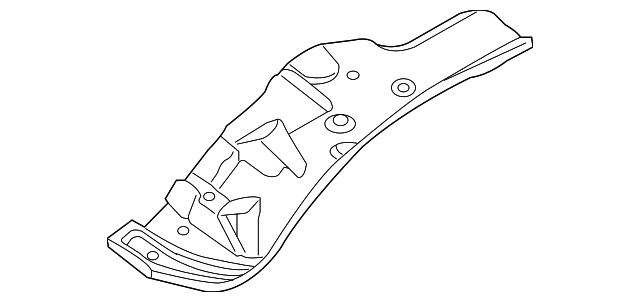5825282Z00 Деталь APRON PANEL, RIGHT