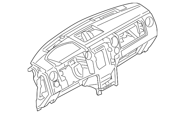 AL3Z-1504320-CE Деталь INSTRUMENT PANEL