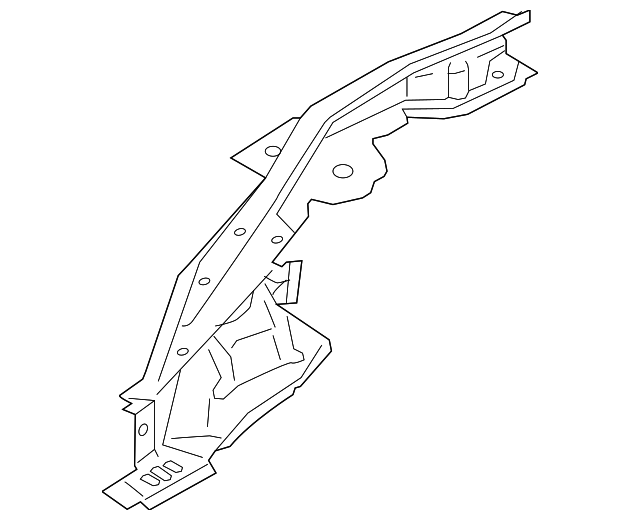 41-00-7-402-402 Деталь REAR RAIL, RIGHT