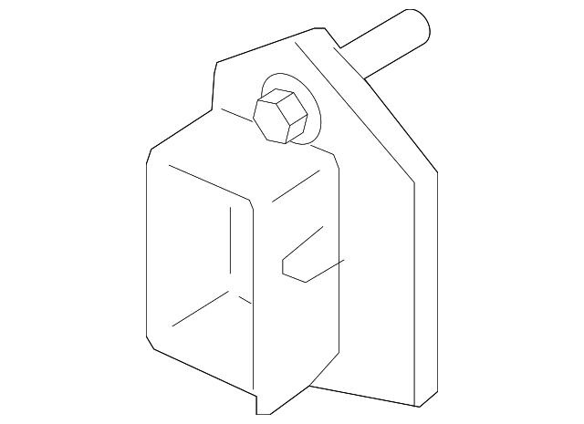 41-11-7-402-665 Деталь BUMPER BRACKET, LEFT