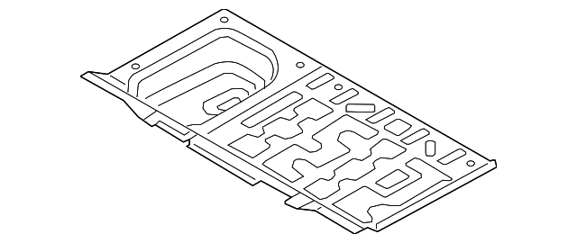 41-00-7-402-448 Деталь REAR FLOOR PAN