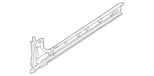 6132085Z10 Деталь SILL PANEL, LEFT