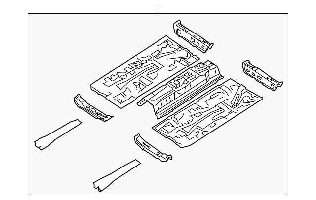 6111085Z00 Деталь FLOOR PAN ASSY