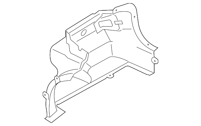 85740-1M010VA TRUNK SIDE TRIM, RIGHT