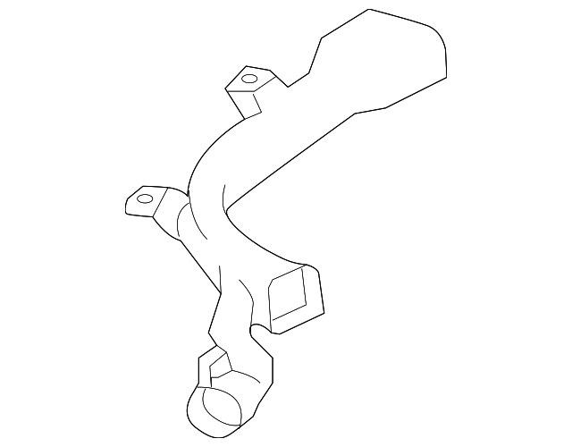 27811-1JA0A Деталь DEFROSTER NOZZLE, LEFT