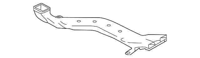 27832-1JA0A Деталь FLOOR DUCT, RIGHT