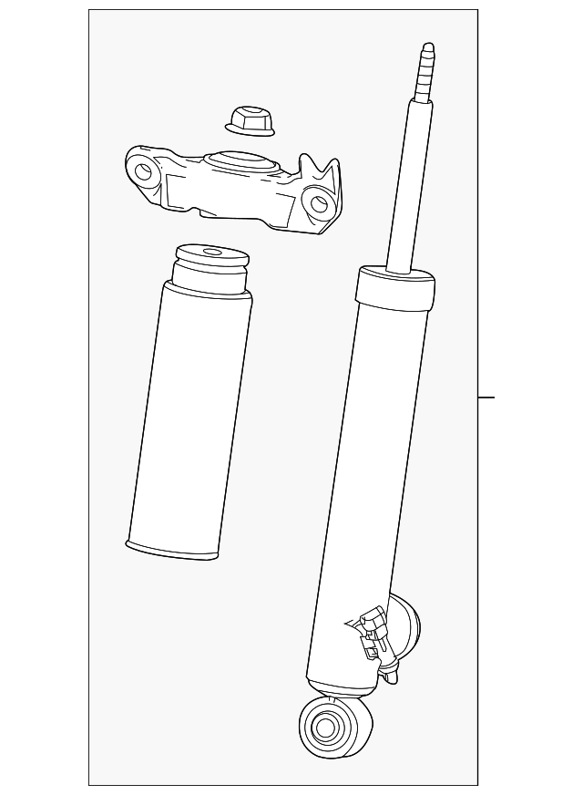 22961780 SHOCK, RIGHT
