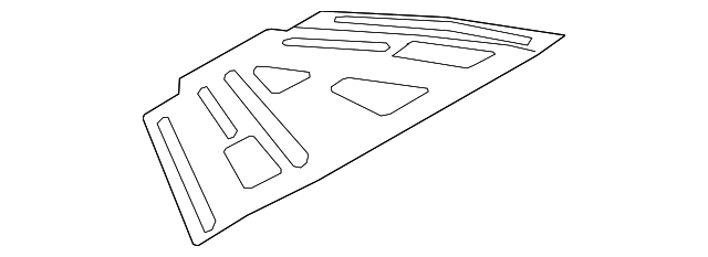 8S7-813-636 Деталь FLOOR PAN