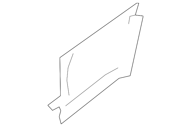 8S7-805-712-A Деталь PARTITION PANEL, RIGHT
