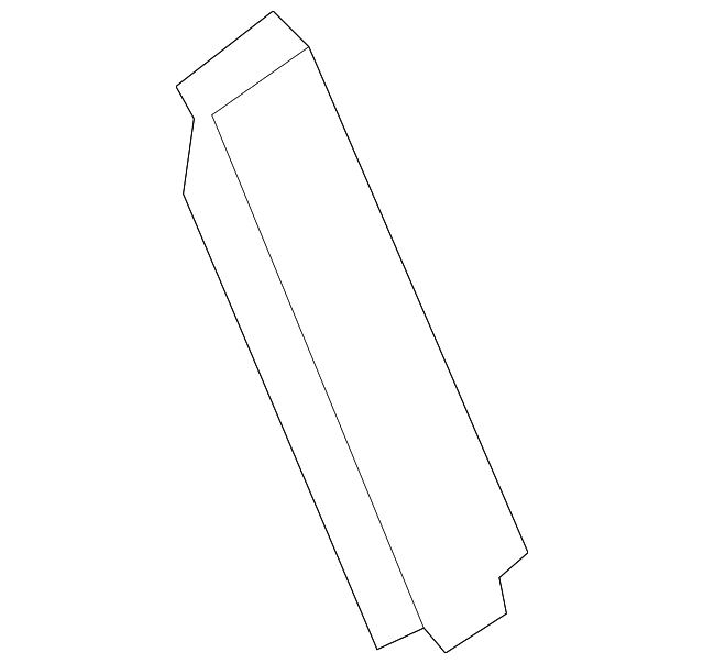 8S7-813-593 Деталь REINFORCEMENT, LEFT