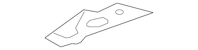 8S7-813-124 Деталь OUTER PANEL SUPPORT PLATE, RIGHT