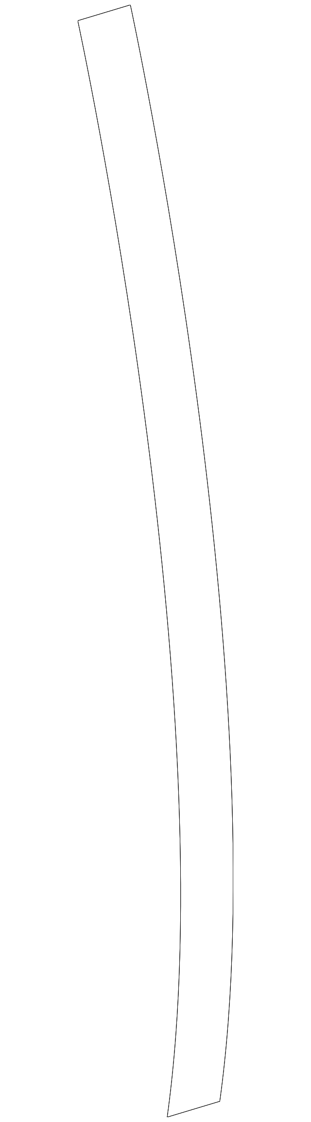 4389605AA Деталь WEATHERSTRIP, LEFT