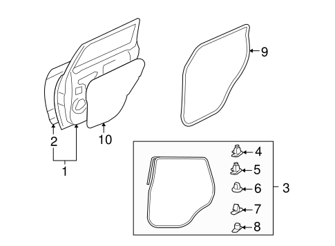 Outlander DOOR & COMPONENTS 2