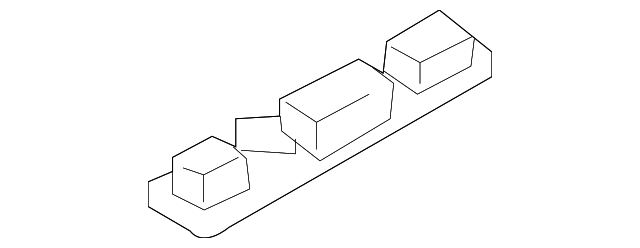 51-13-7-126-503 Деталь ROOF RAIL BASE, LEFT
