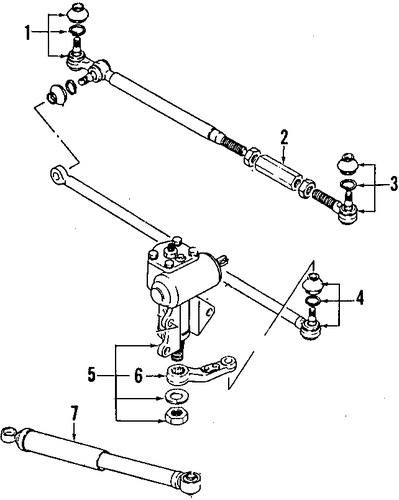 Samurai STEERING GEAR & LINKAGE