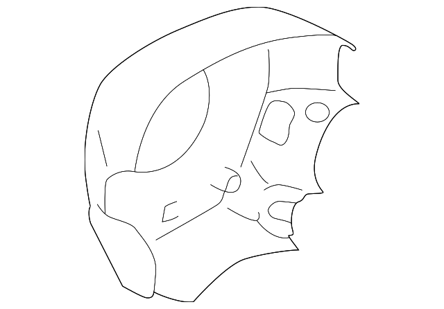 34317AE04A Деталь LOWER COVER