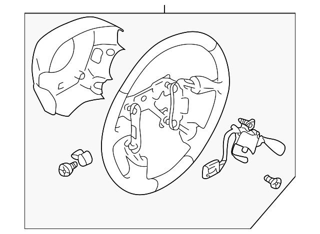 34311AE12A Деталь STEERING WHEEL