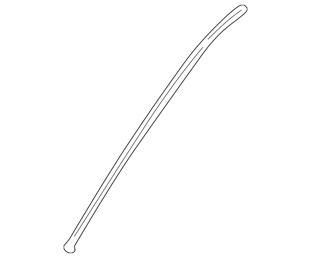 210-698-02-98 DRIP MOLDING SEAL, RIGHT