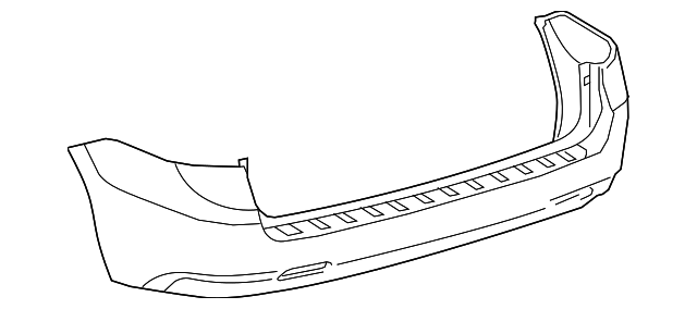 52159-08903 BUMPER COVER