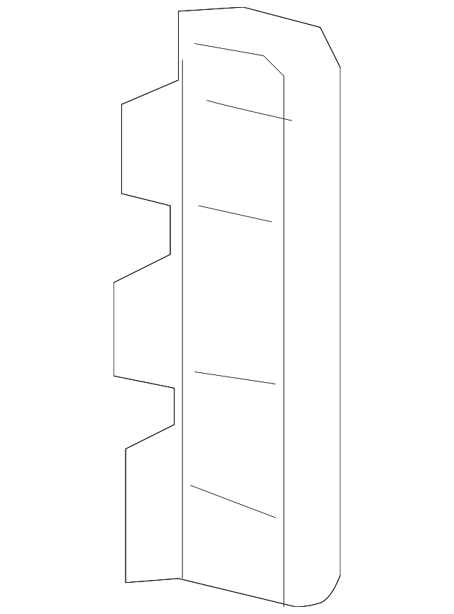 52157-08010 SIDE SUPPORT, RIGHT