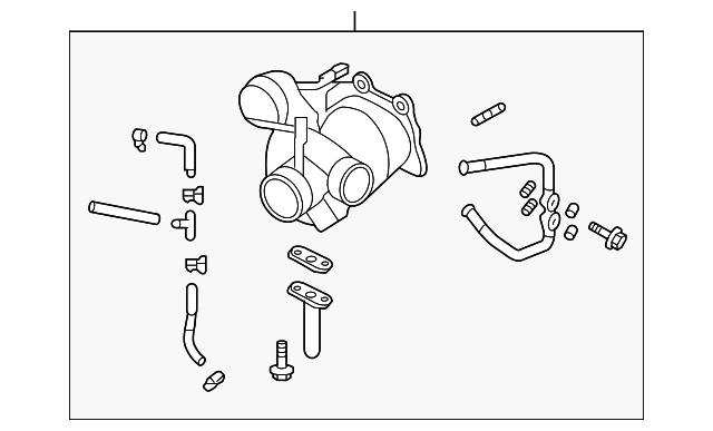 14411AA800 Деталь TURBOCHARGER