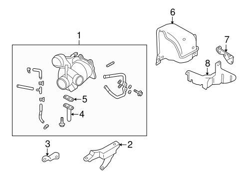 Impreza TURBOCHARGER & COMPONENTS