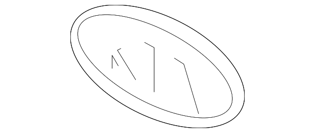 86353-4D500 Деталь EMBLEM