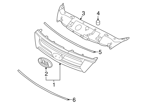 Sedona GRILLE & COMPONENTS
