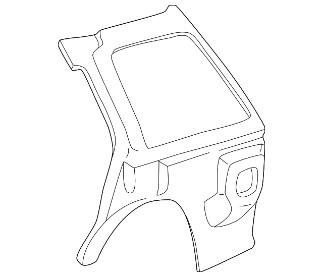 15668940 Деталь INNER PANEL, RIGHT