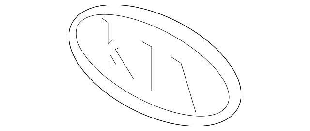 0K53B-51725 Деталь EMBLEM