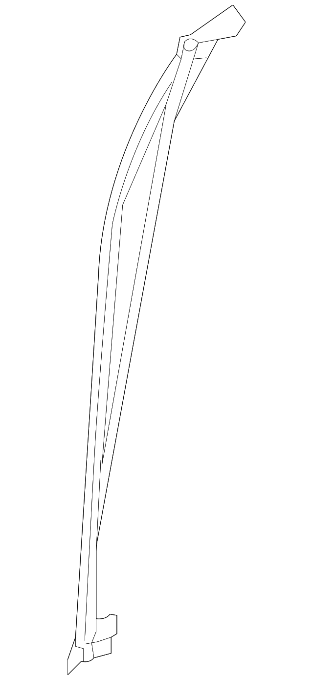 4L3Z-18253A36-AE Деталь REAR W'STRIP, RIGHT