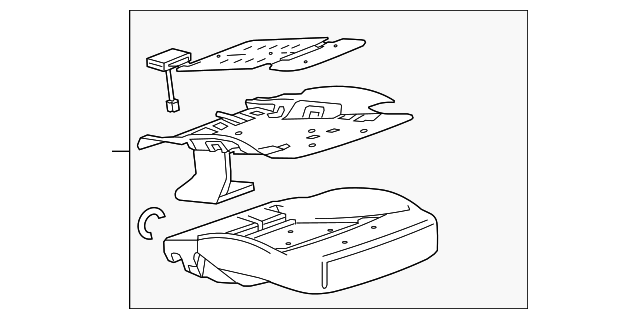 20972434 Деталь SEAT CUSHION PAD