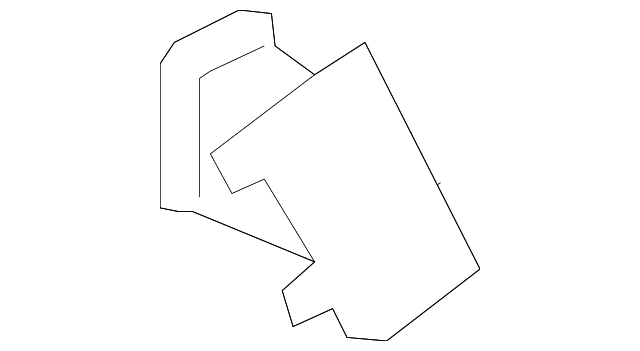 TE69-64-71X-34 Деталь AIR OUTLET VENT, RIGHT