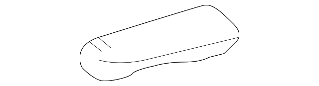 55474-0R010 UPPER TRIM PANEL, LEFT