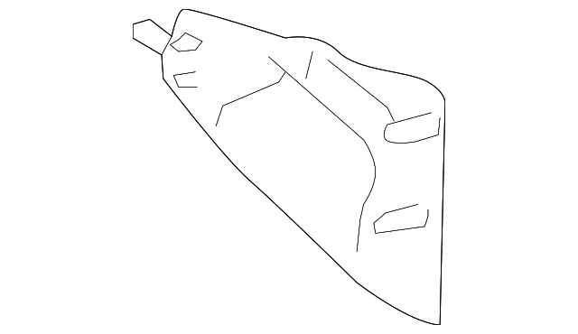 55394-0R030-C0 Деталь LOWER PANEL, RIGHT
