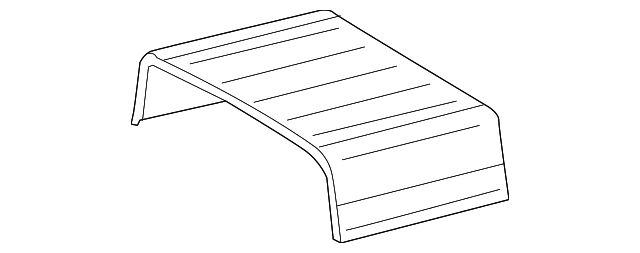 5122144AA Деталь ROOF PANEL