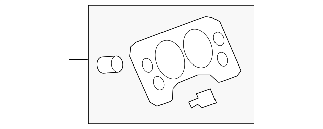 25872308 Деталь TRIM PLATE