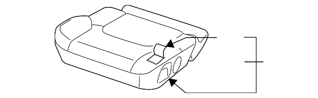 87350-EA121 Деталь CUSHION ASSY