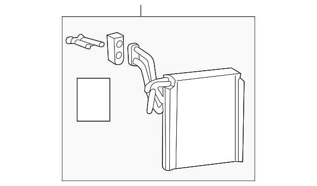 68242942AA Деталь EVAPORATOR CORE