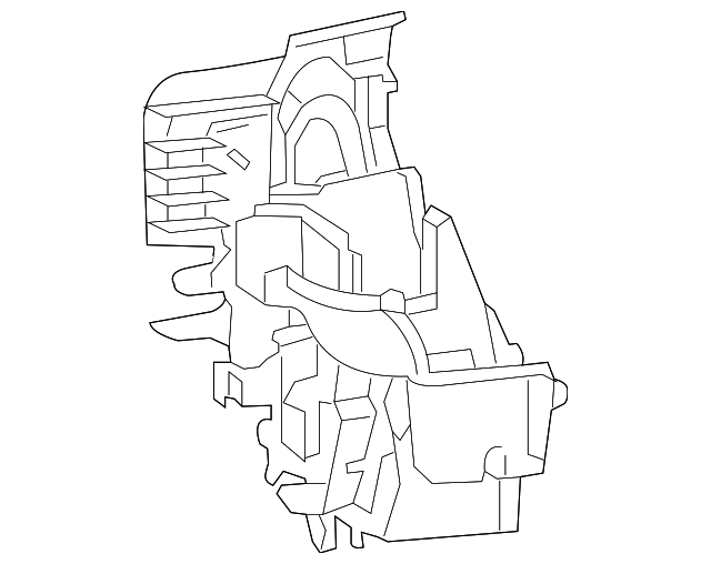 68264958AA Деталь BLOWER CASE, LEFT