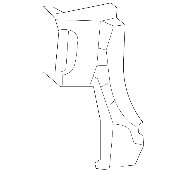 68164968AA Деталь COVER PANEL