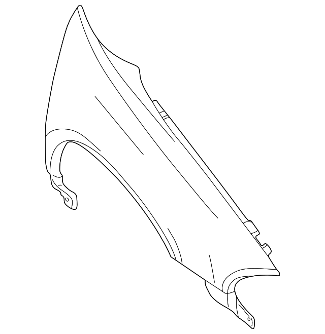 5003067AF FENDER, LEFT